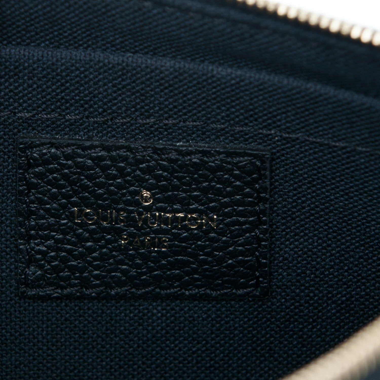 Louis Vuitton Monogram Pallas Clutch Black 6 of 8