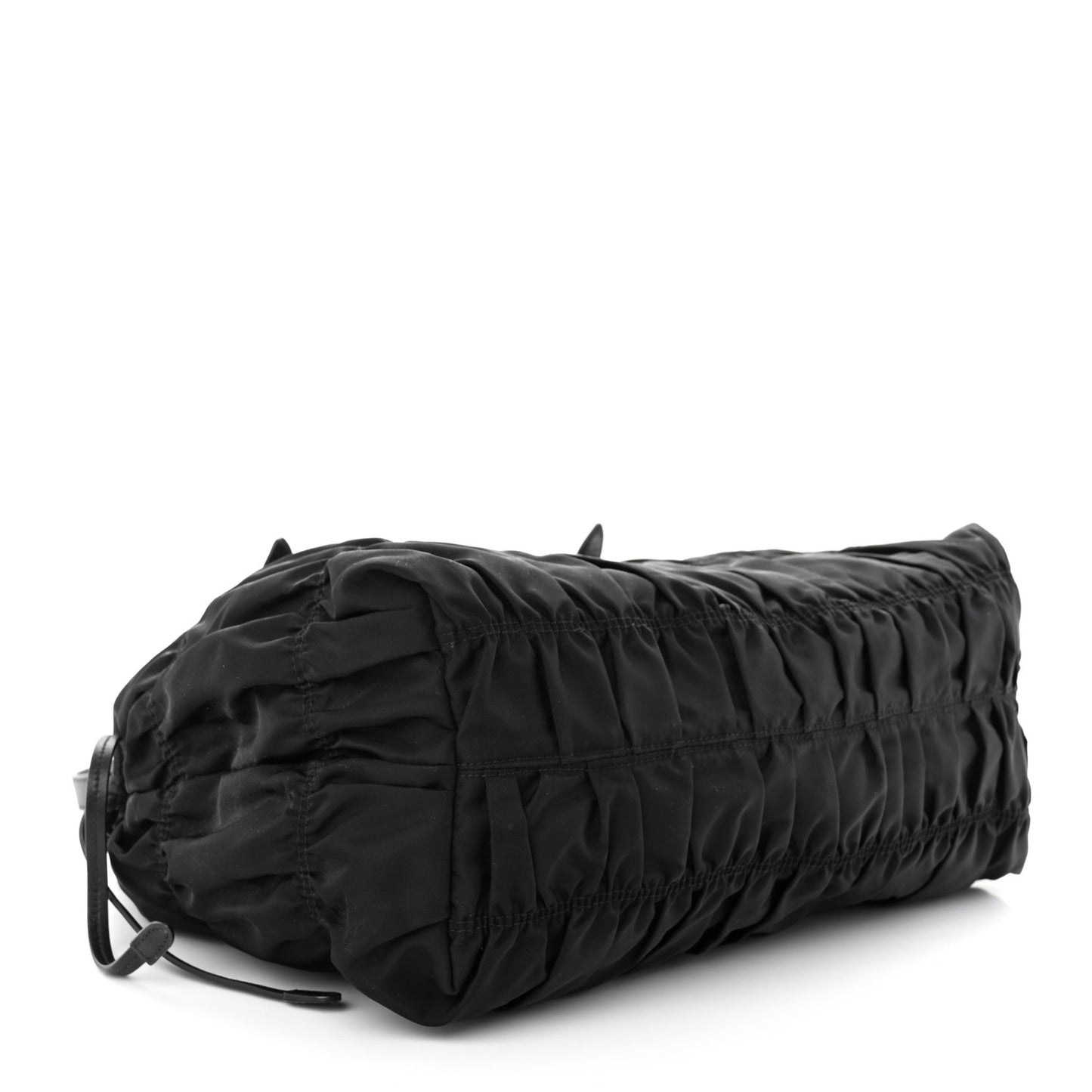 Tessuto Nylon Gaufre Tote Black