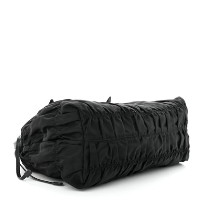 Prada Tessuto Nylon Gaufre Tote Black 4 of 12
