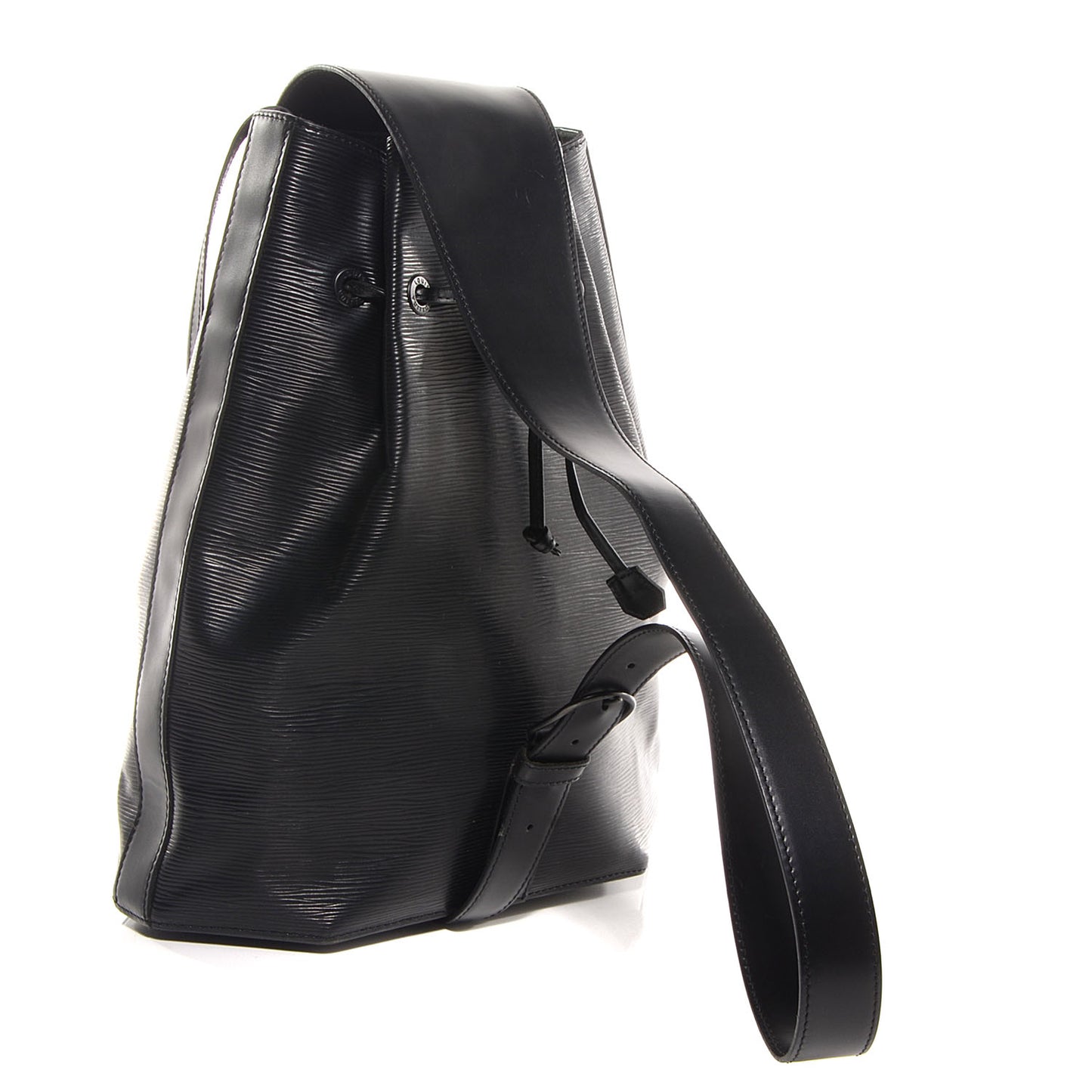 Epi Sac a Dos Drawstring Bag Black
