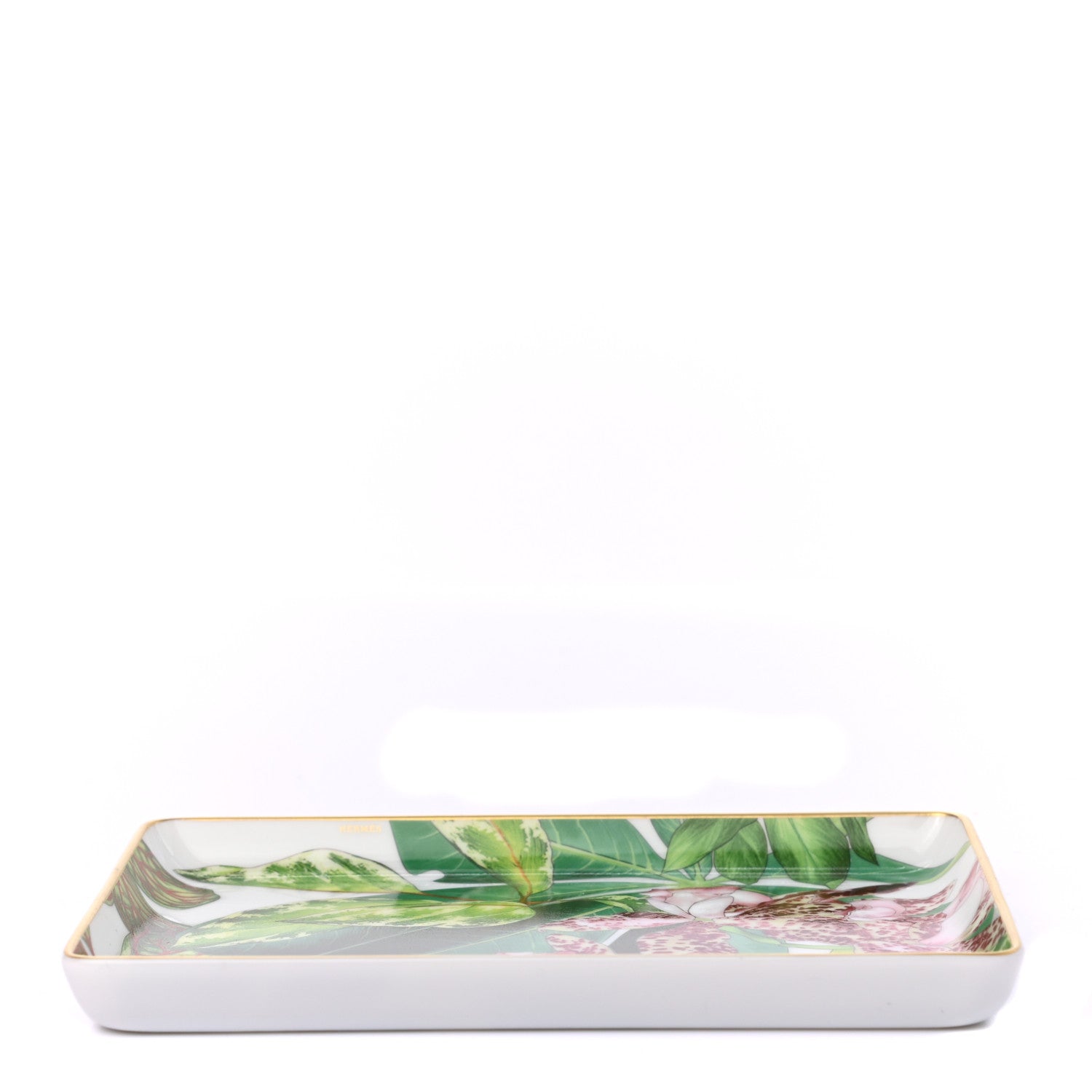 Hermes Porcelain Small Passifolia Tray N°1 4 of 7