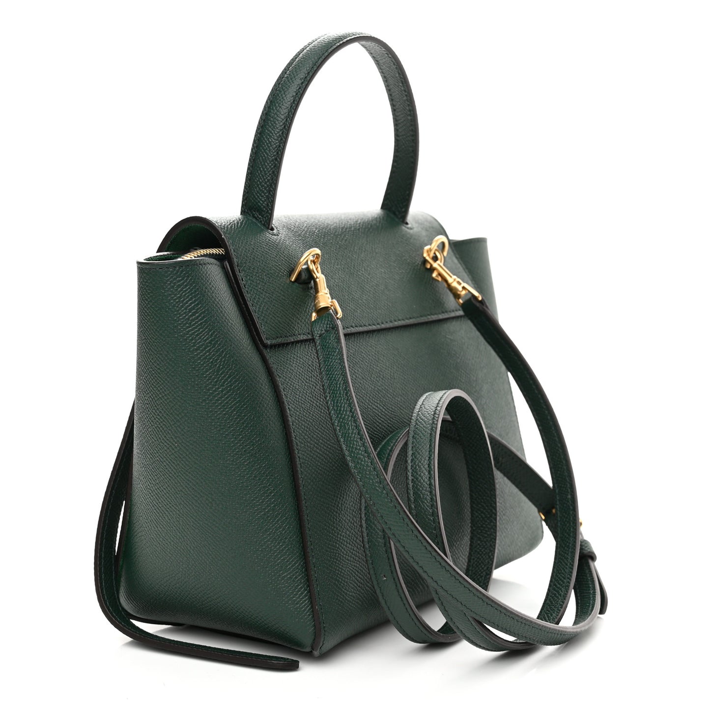 Grained Calfskin Nano Belt Bag Amazone