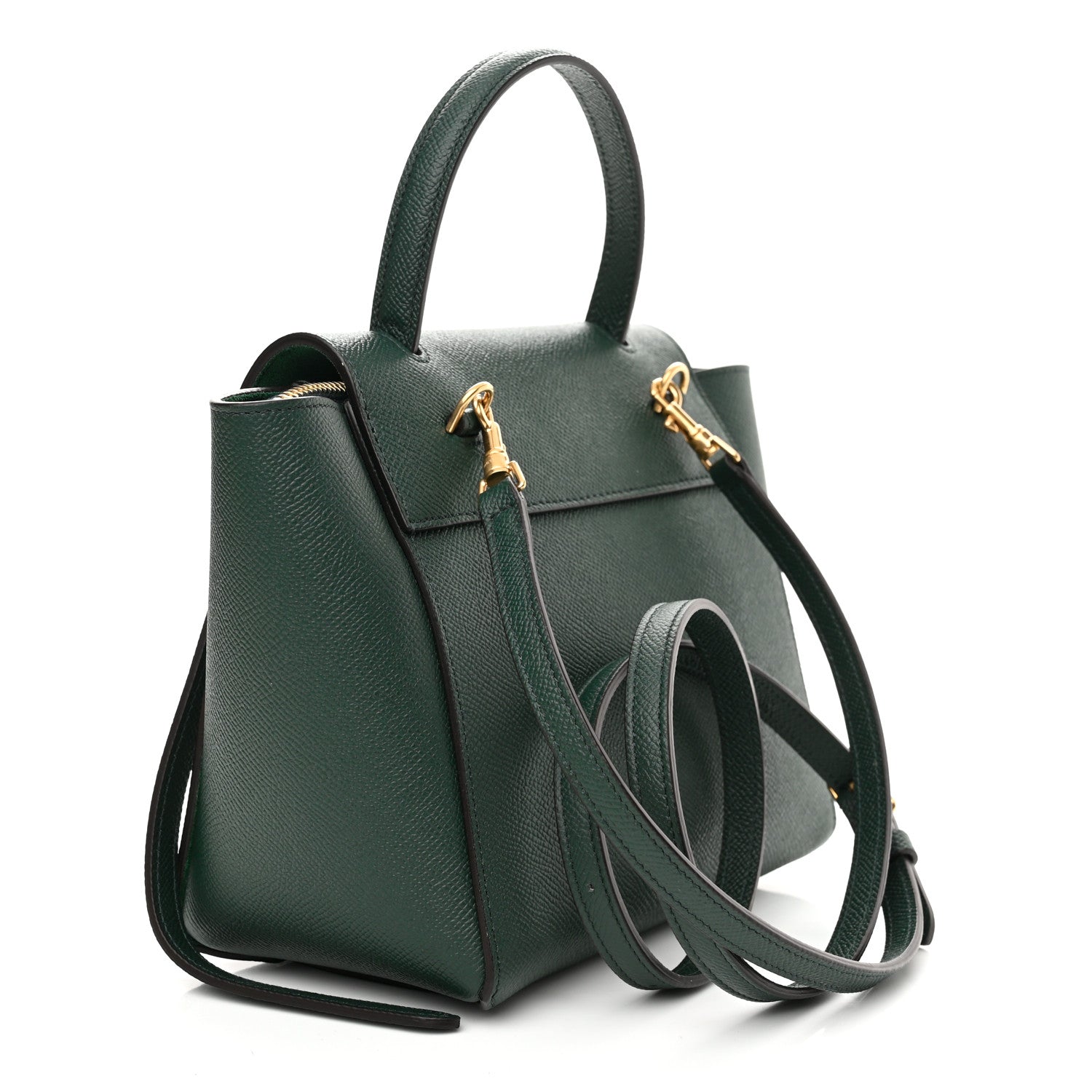 Celine Grained Calfskin Nano Belt Bag Amazone 3 of 10