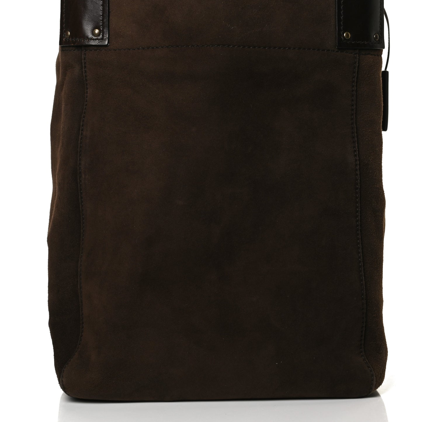 Suede Tote Brown
