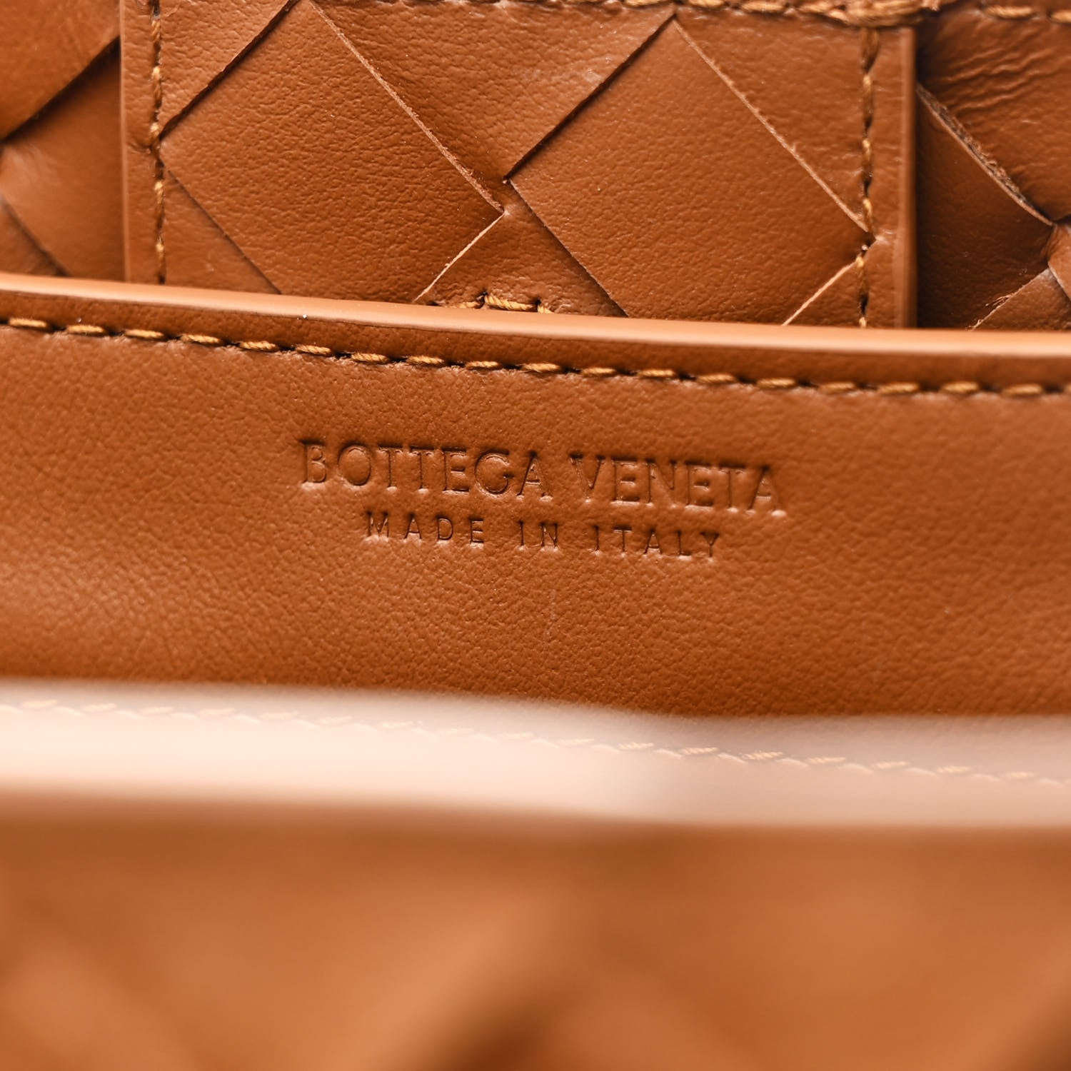 Bottega Veneta Suede Intrecciato Small Andiamo Shoulder Bag Amber 5 of 8