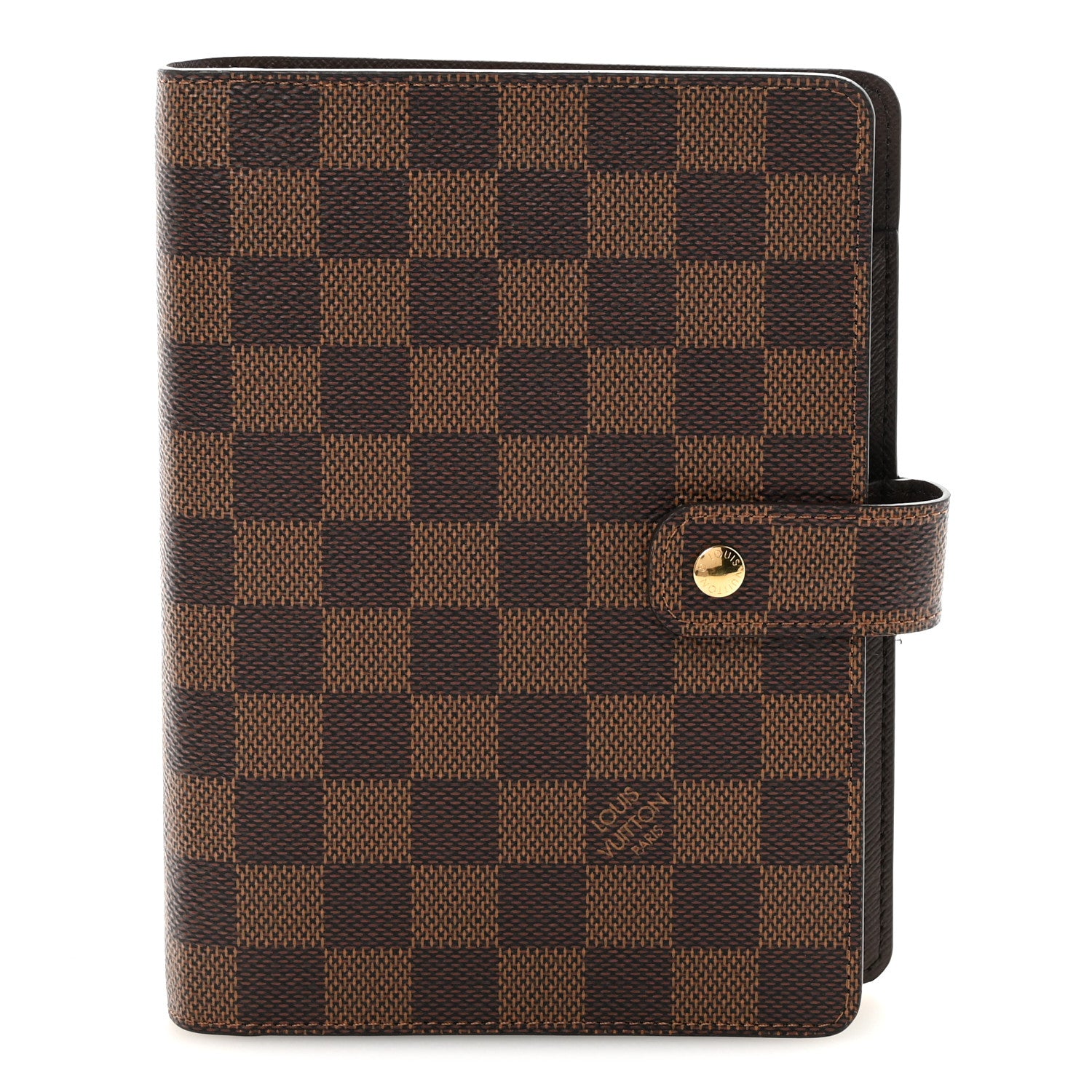 Louis Vuitton Damier Ebene Medium Ring Agenda Cover 1 of 6