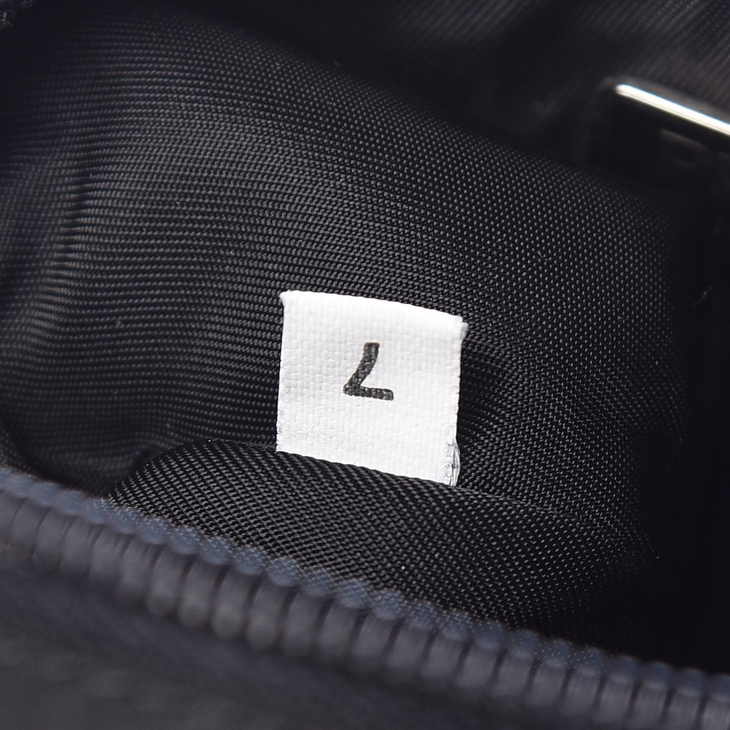 Tessuto Nylon Pochette Bag Black