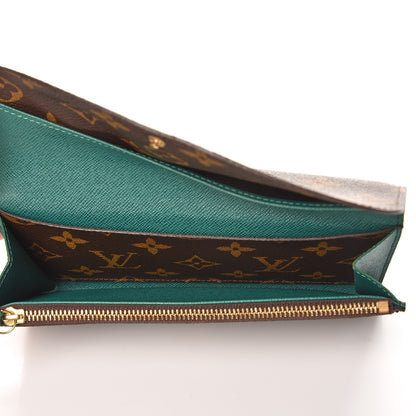 Louis Vuitton Monogram Emilie Wallet Vert 5 of 7