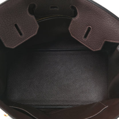 Hermes Fjord Birkin 35 Chocolate 5 of 9