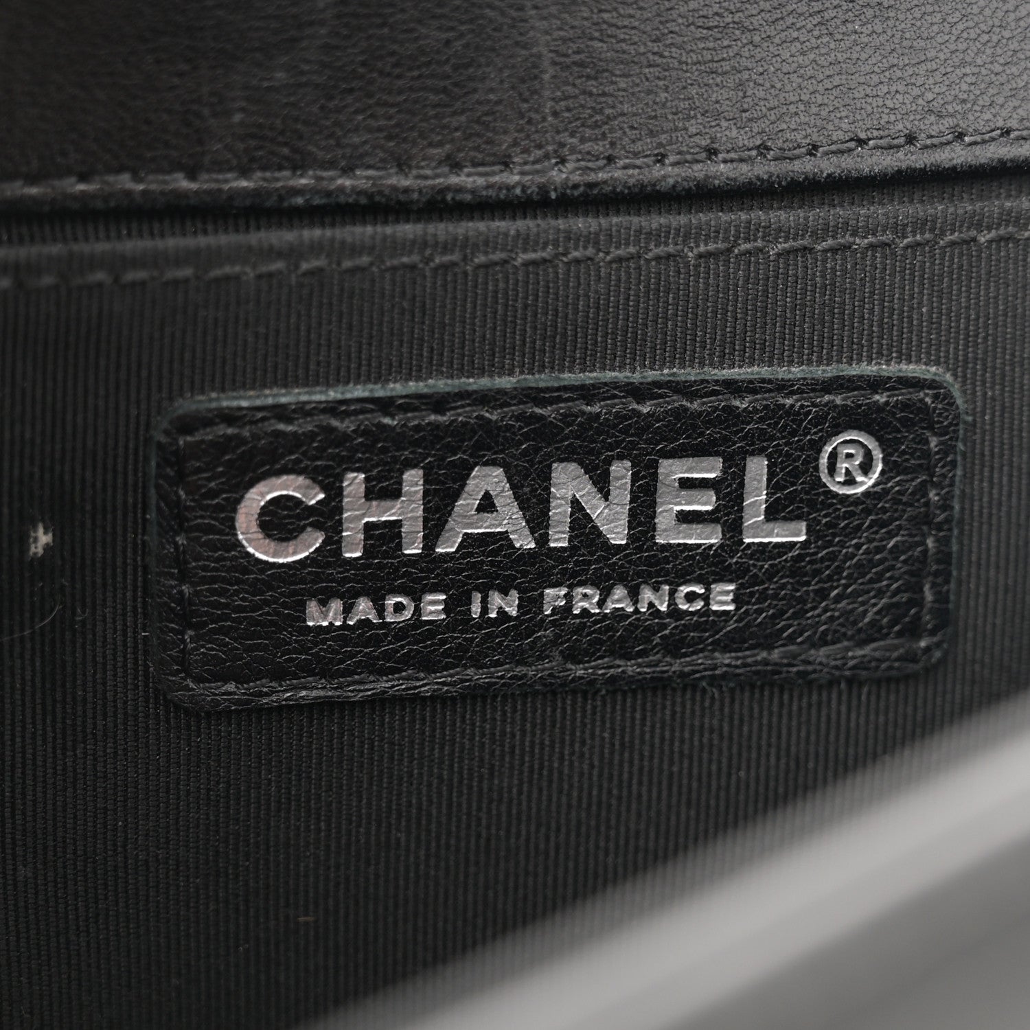 Chanel Lambskin Quilted Medium Boy Flap Black 6 of 13