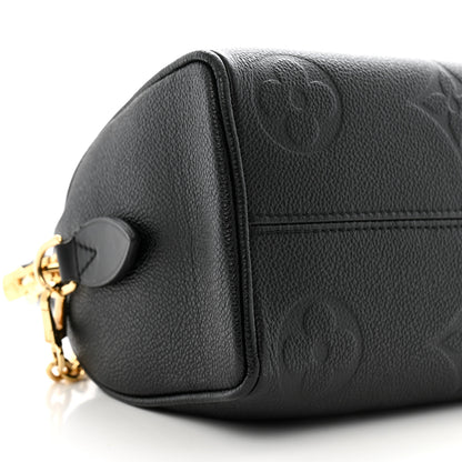 Louis Vuitton Empreinte Monogram Giant Speedy Bandouliere 20 Black 8 of 11