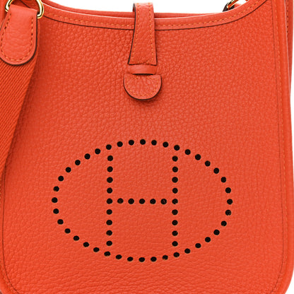 Hermes Taurillon Clemence Evelyne TPM Feu 10 of 11