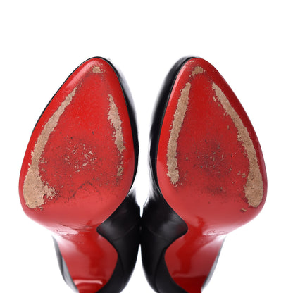 Christian Louboutin Kid Hi Elisa 100 Pumps 39 Black 8 of 12