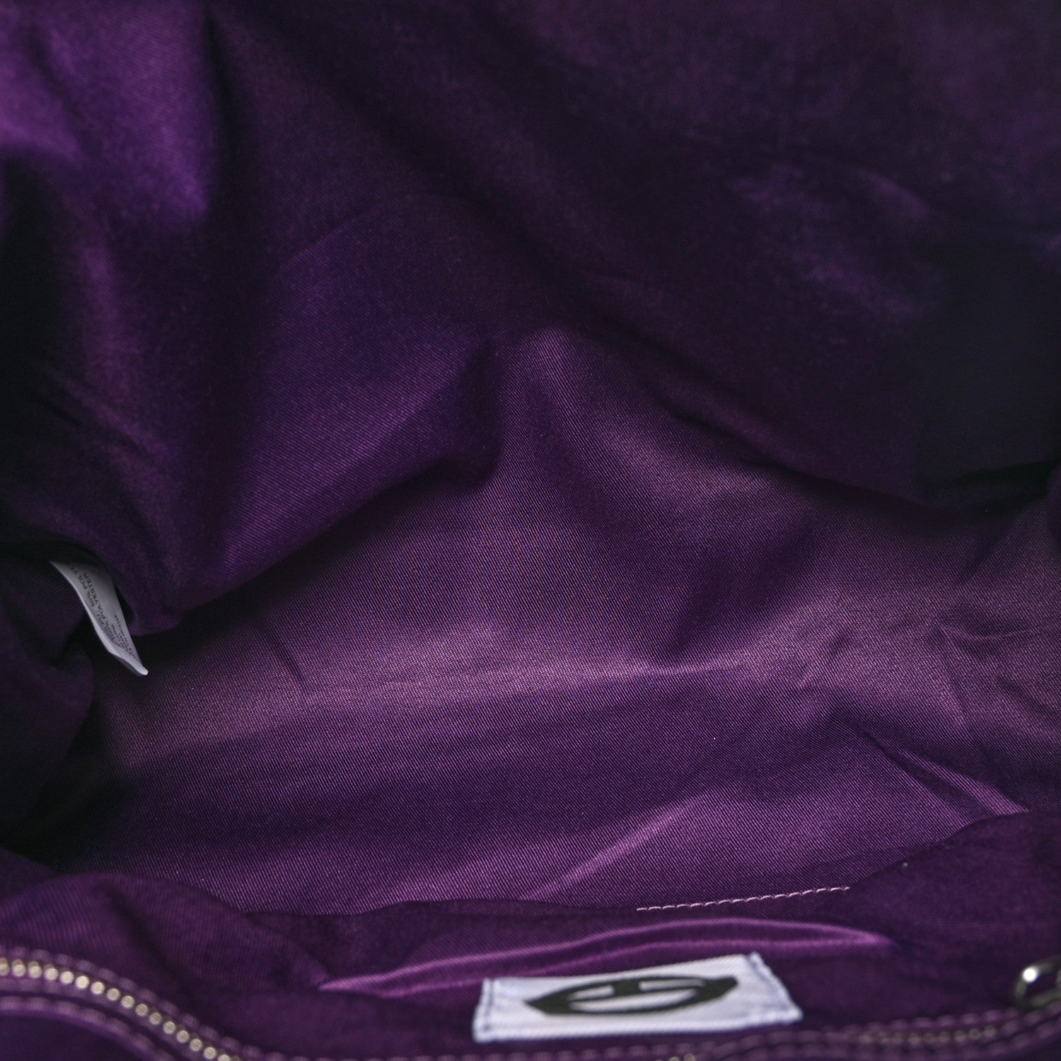 Telfar Vegan Leather Medium Shopping Bag Eggplant 5 of 9
