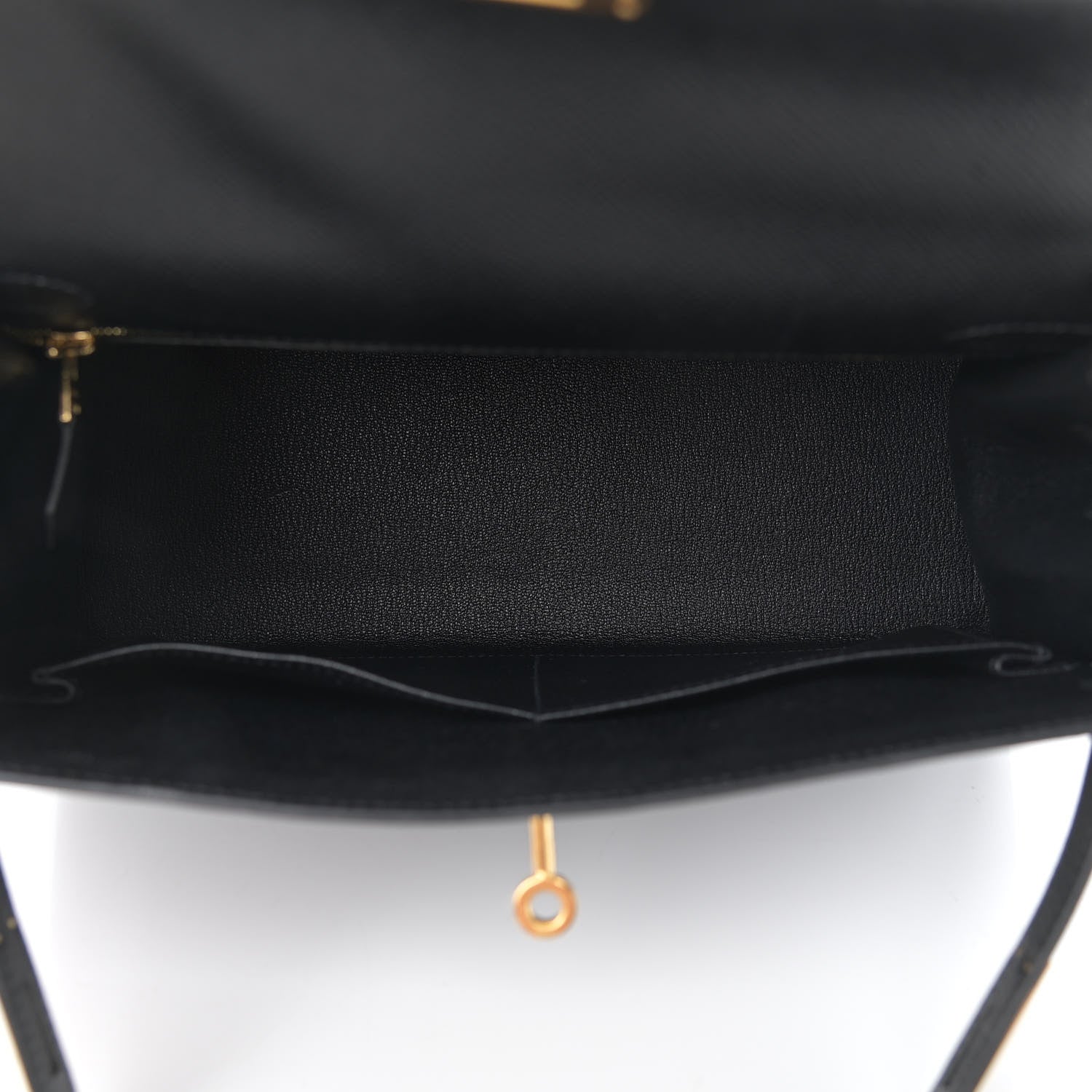 Hermes Epsom Kelly Sellier 28 Black 5 of 15