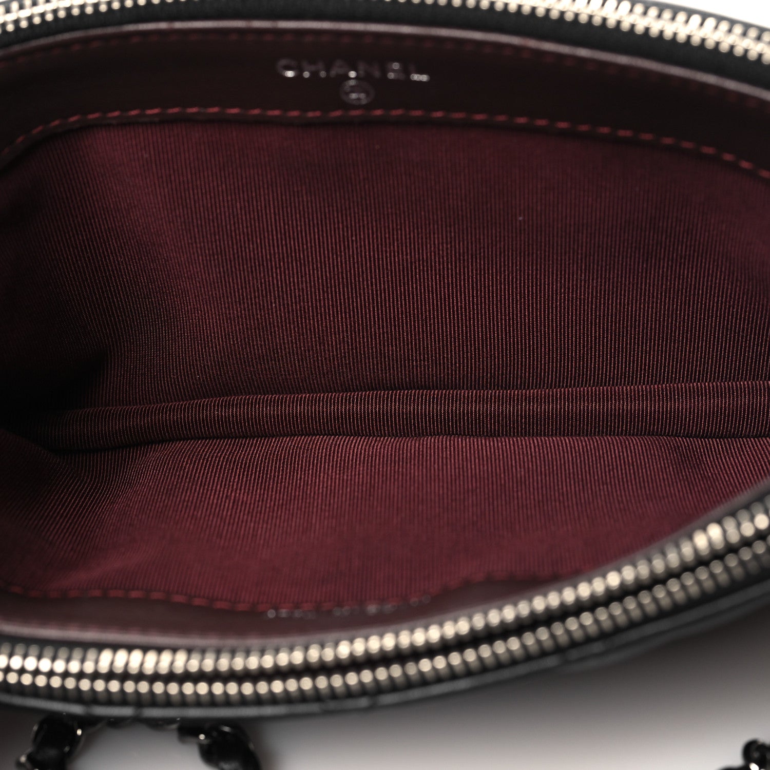 Chanel Lambskin Quilted Small Clutch With Chain Black 6 of 13
