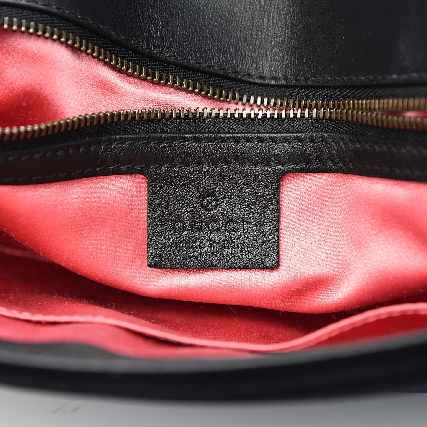 Velvet Matelasse Medium GG Marmont Shoulder Bag Black