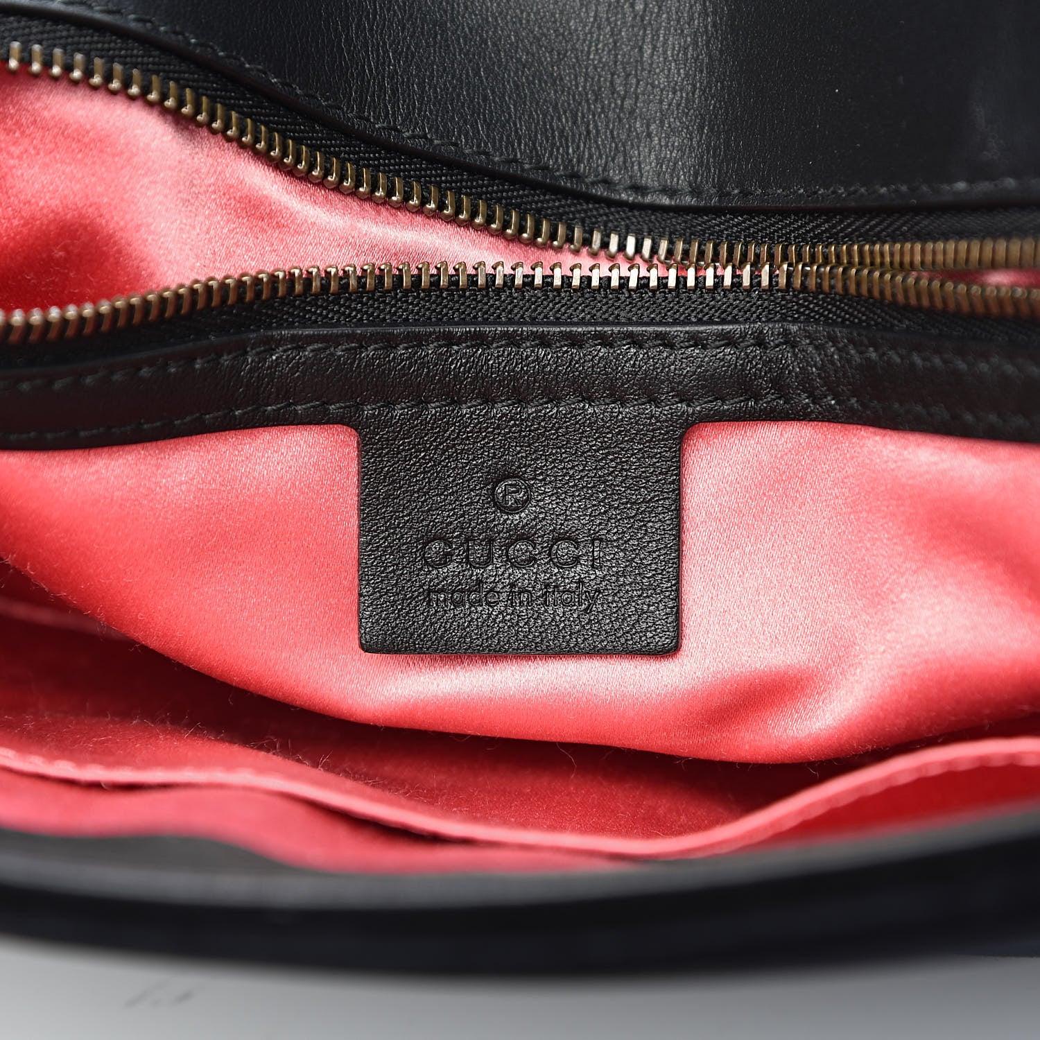 Gucci Velvet Matelasse Medium GG Marmont Shoulder Bag Black 6 of 10
