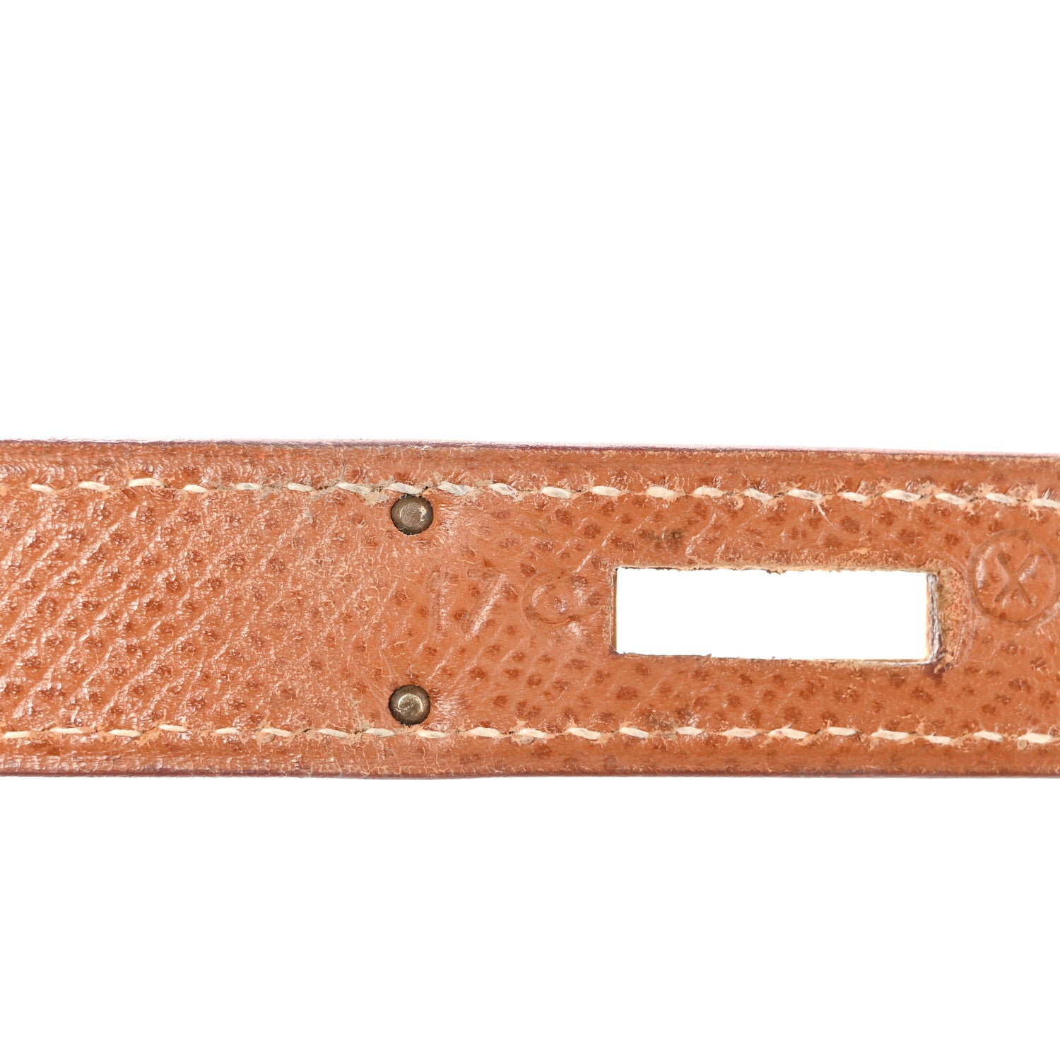 Hermes Courchevel Kelly Sellier 32 Gold 7 of 16