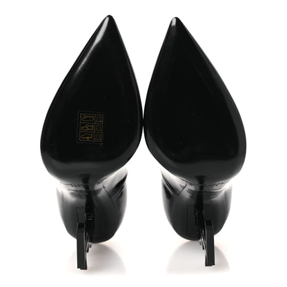 Saint Laurent Patent Opyum 85 Pumps 36.5 Black 7 of 11