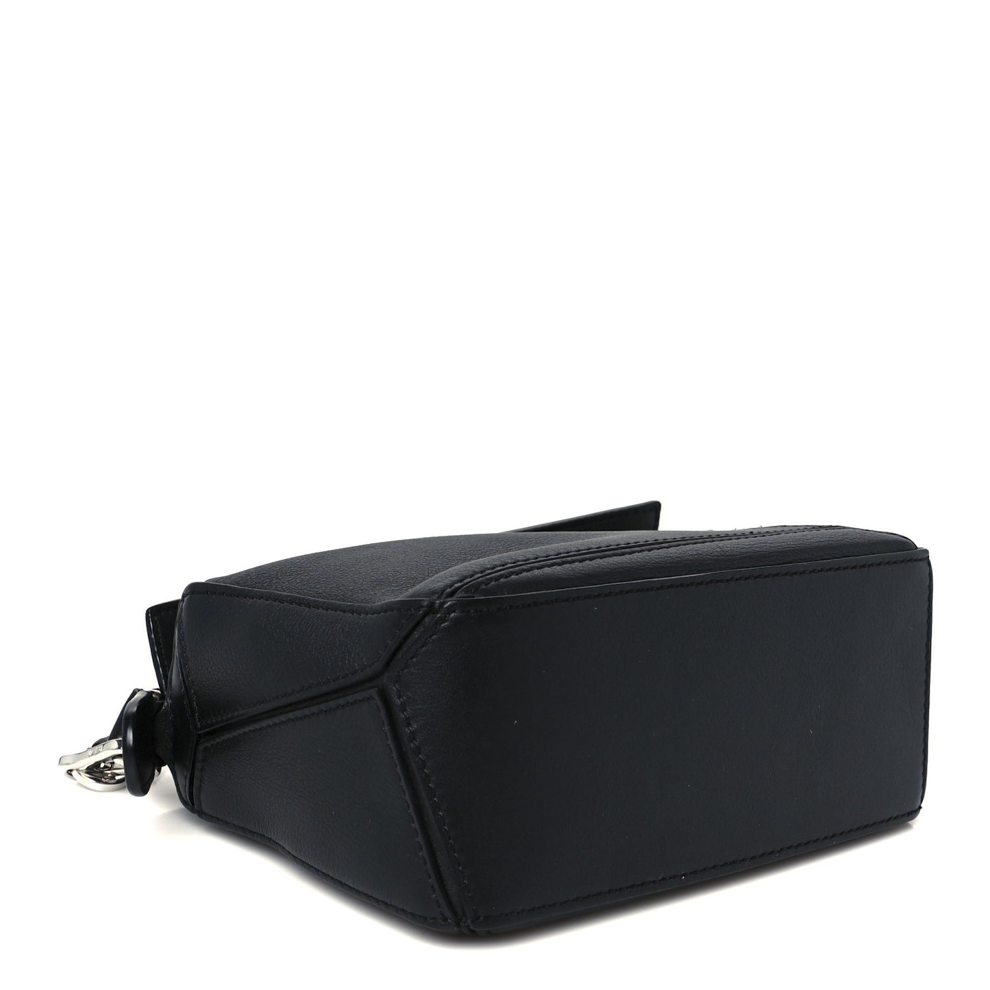 Calfskin Mini Puzzle Bag Black