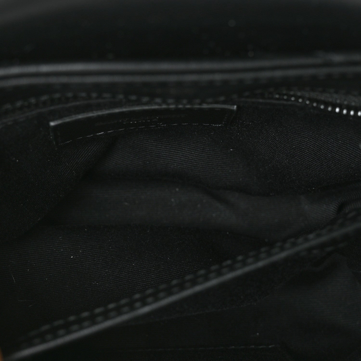 Saint Laurent Calfskin Y Quilted Monogram Toy Loulou Crossbody Bag Black 5 of 10