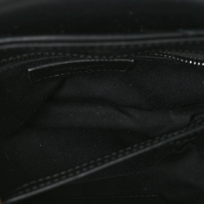 Saint Laurent Calfskin Y Quilted Monogram Toy Loulou Crossbody Bag Black 5 of 10
