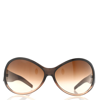 Chanel CC Crystal Sunglasses 6016 Brown 2 of 4