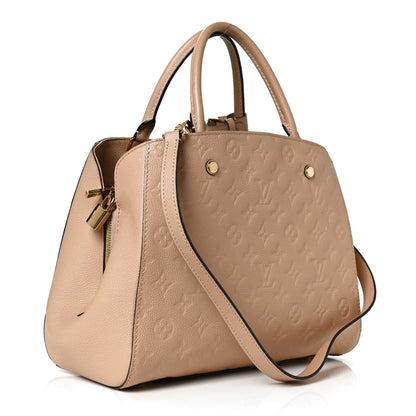 Louis Vuitton Empreinte Montaigne MM Dune 2 of 11