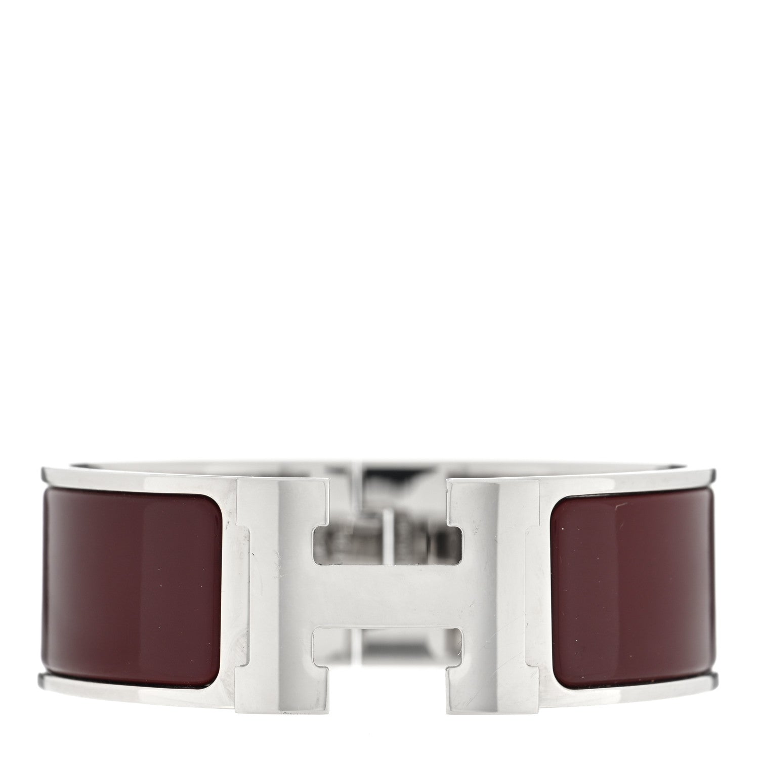 Hermes Enamel Wide Clic Clac H Bracelet PM Baroque 1 of 3