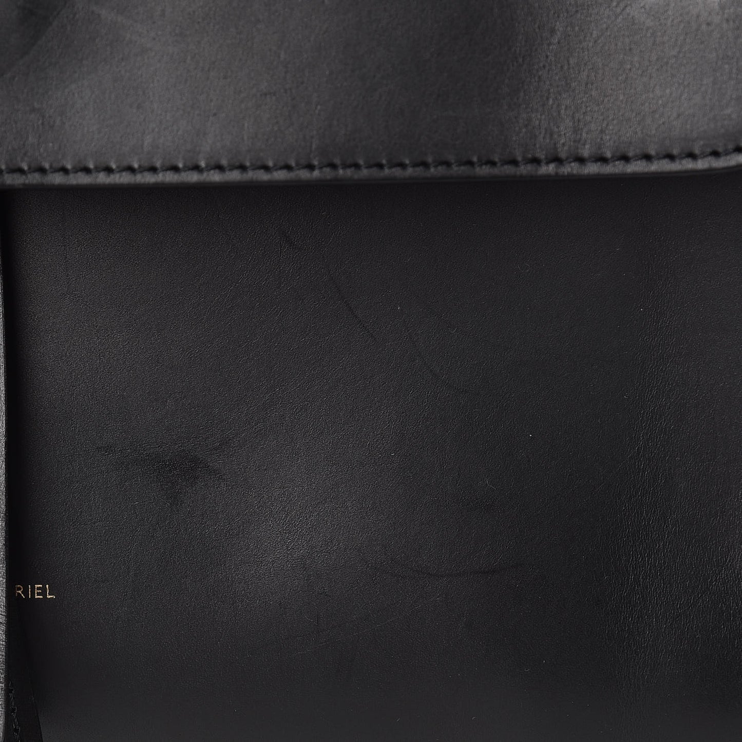 Calfskin Lady Bag Black Flamma