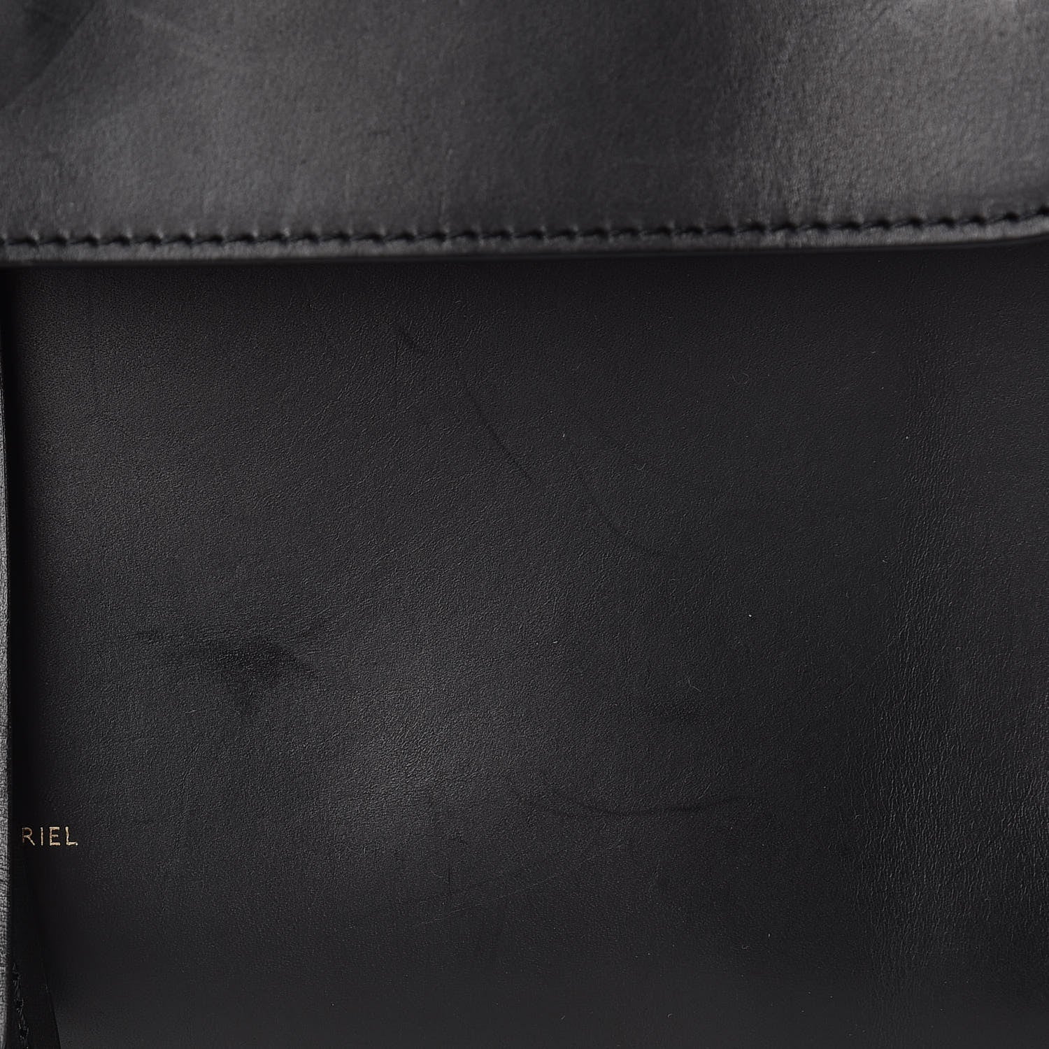 Mansur Gavriel Calfskin Lady Bag Black Flamma 12 of 13