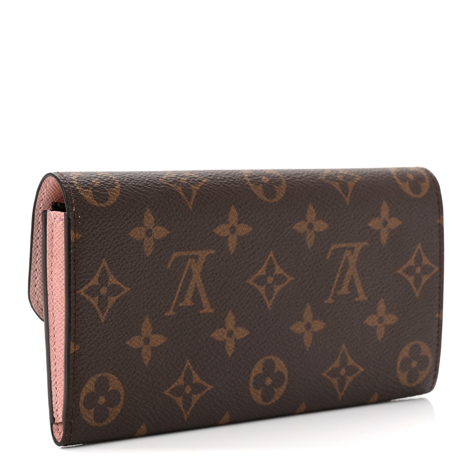 Louis Vuitton Monogram Emilie Wallet Rose Ballerine 3 of 7
