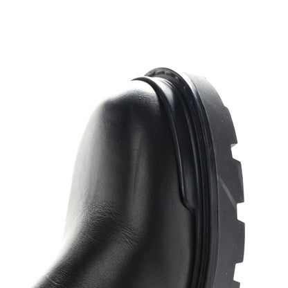 Valentino Garavani Calfskin Tonal Roman Stud 20/40mm Combat Boots 38 Black 13 of 14