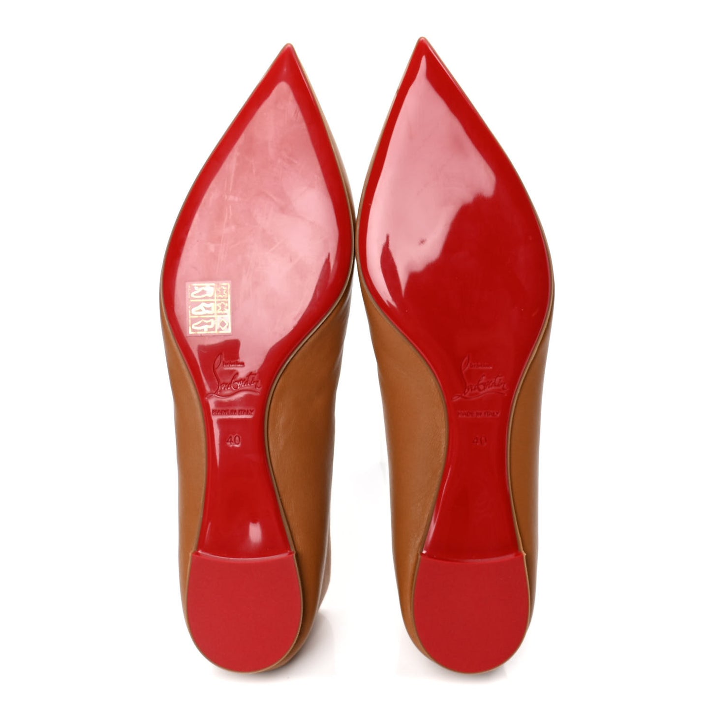 Shiny Nappa Ballalla Flats 40 Safari