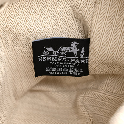 Hermes Canvas Small Bride-A-Brac Pouch Natural 6 of 8
