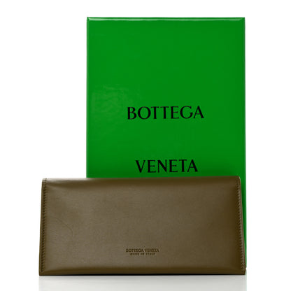 Bottega Veneta Nappa Logo Embossed Continental Wallet Mud 7 of 7