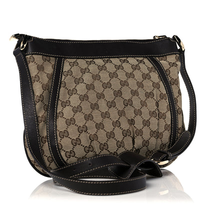 Gucci Monogram Small D Gold Ring Messenger Dark Brown 2 of 11