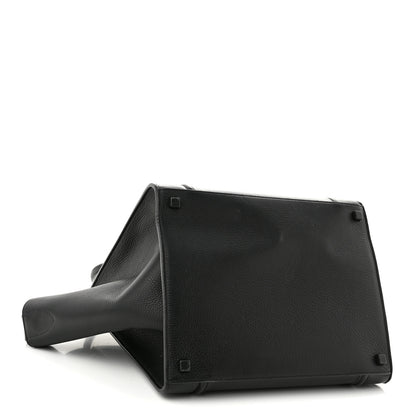 Celine Grained Calfskin Medium Phantom Luggage Black 4 of 10
