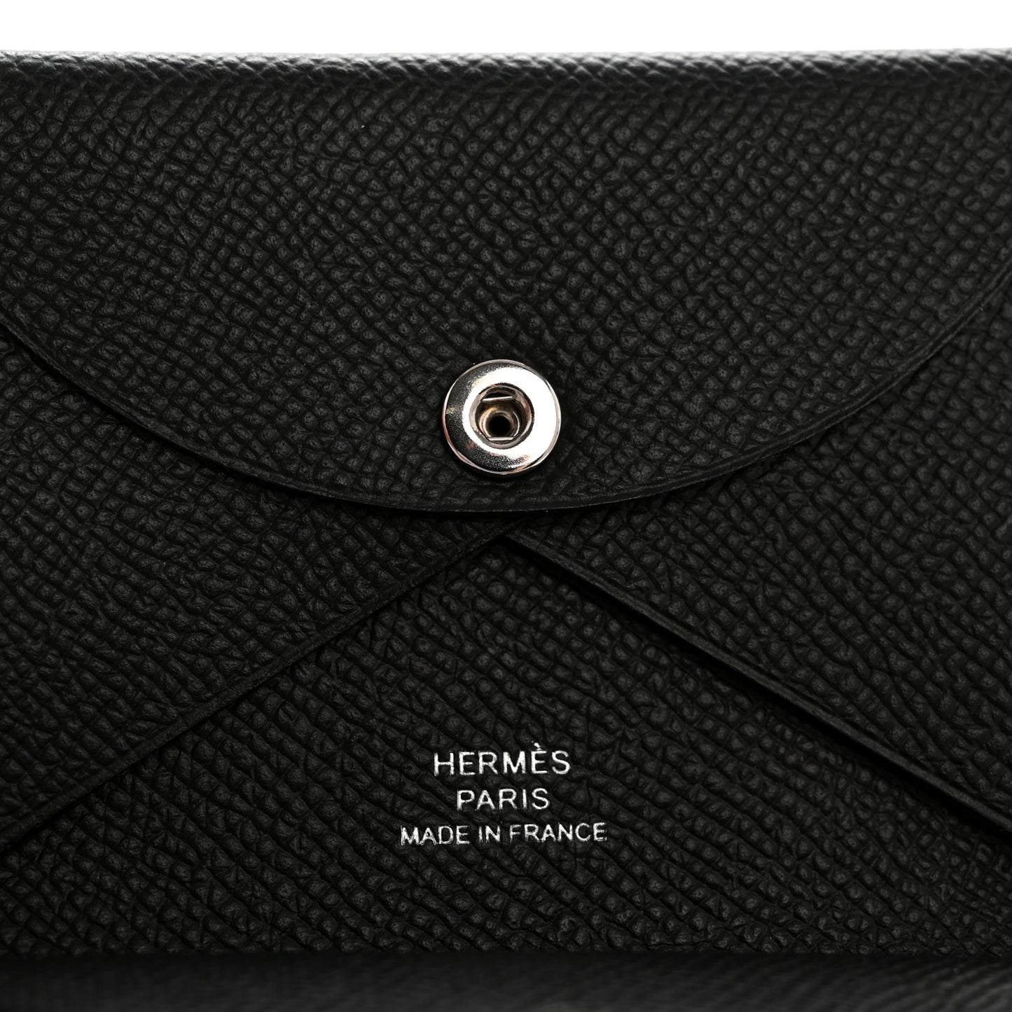 Epsom Calvi Duo Card Case Black