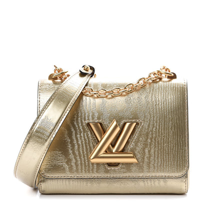 Louis Vuitton Calfskin Gravity Twist Shoulder Bag PM Gold 1 of 12