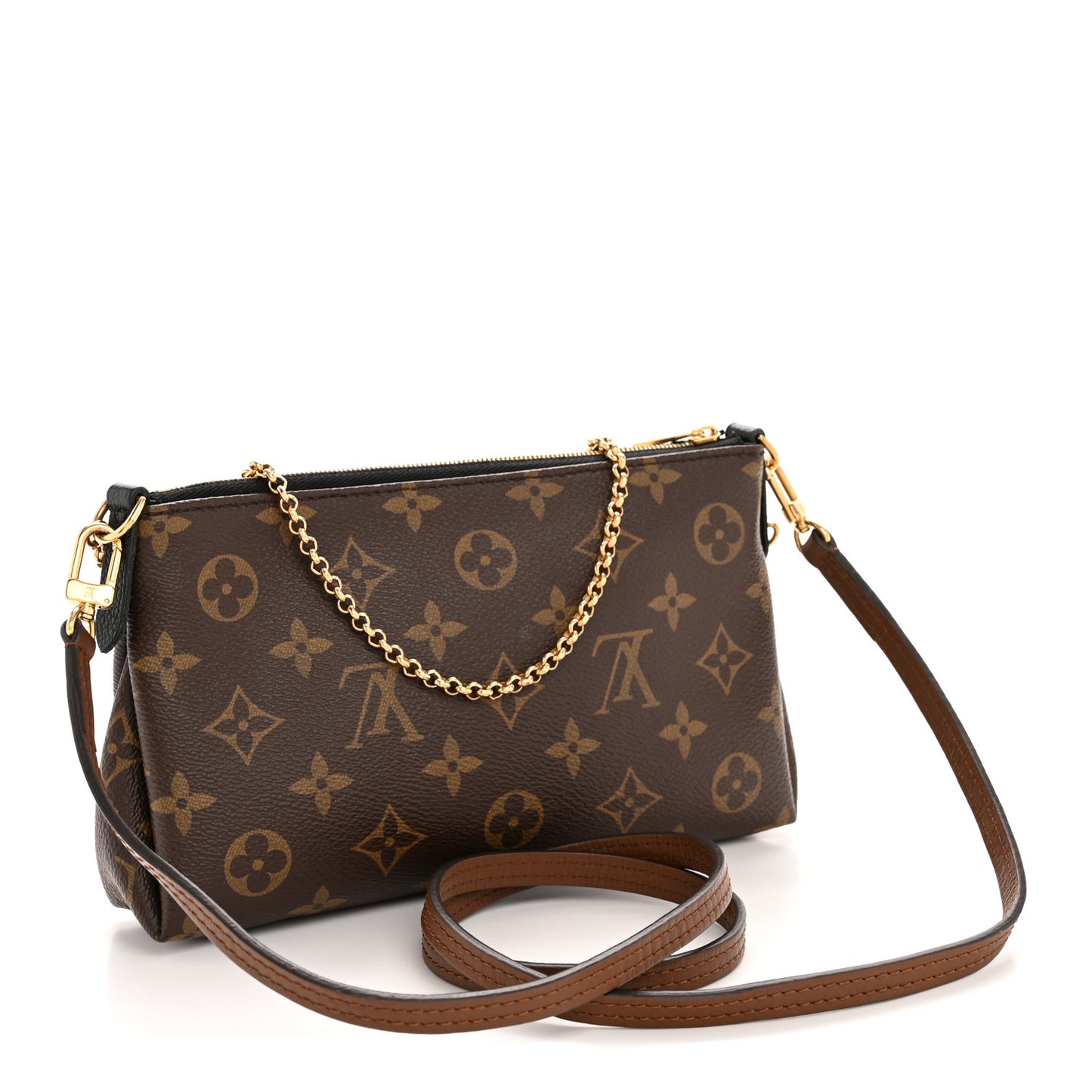 Monogram Pallas Clutch Black