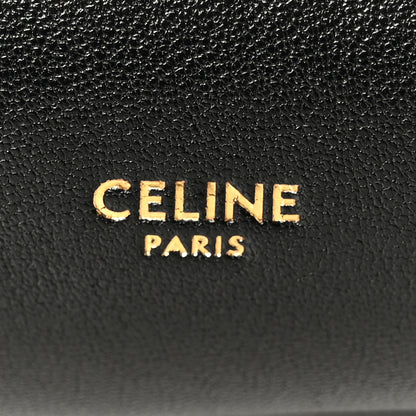 Celine Supple Shiny Lambskin Little New Luggage Black 6 of 10
