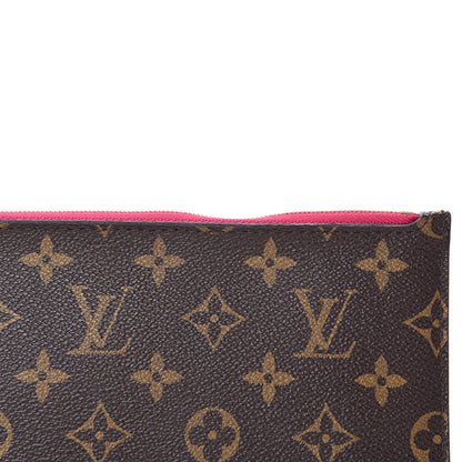 Louis Vuitton Monogram Neverfull MM GM Pochette Pivoine 8 of 11