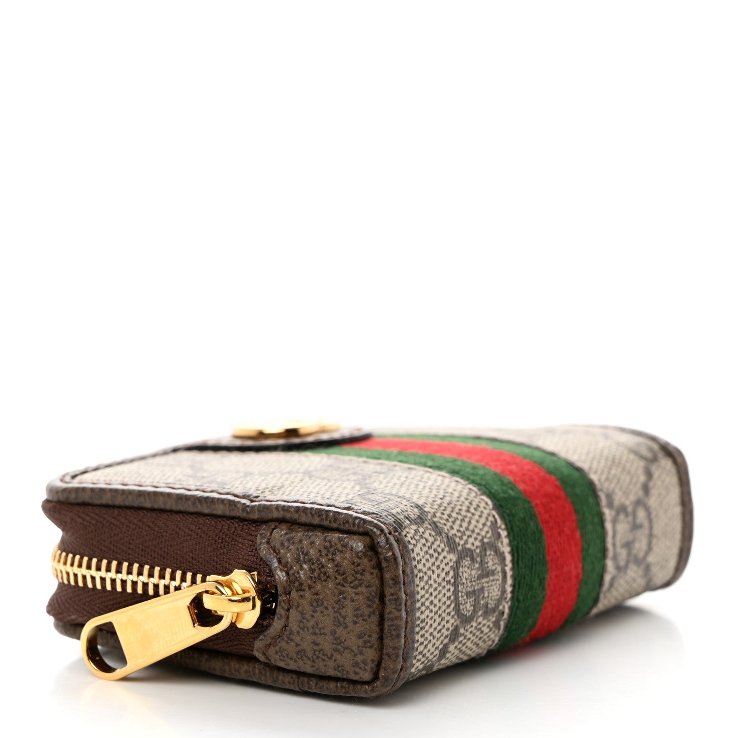 Gucci GG Supreme Monogram Web Ophidia Playing Card Case Beige New Acero 4 of 7
