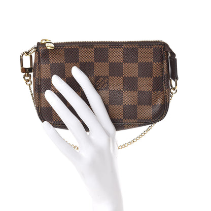 Louis Vuitton Damier Ebene Mini Pochette Accessories 2 of 7