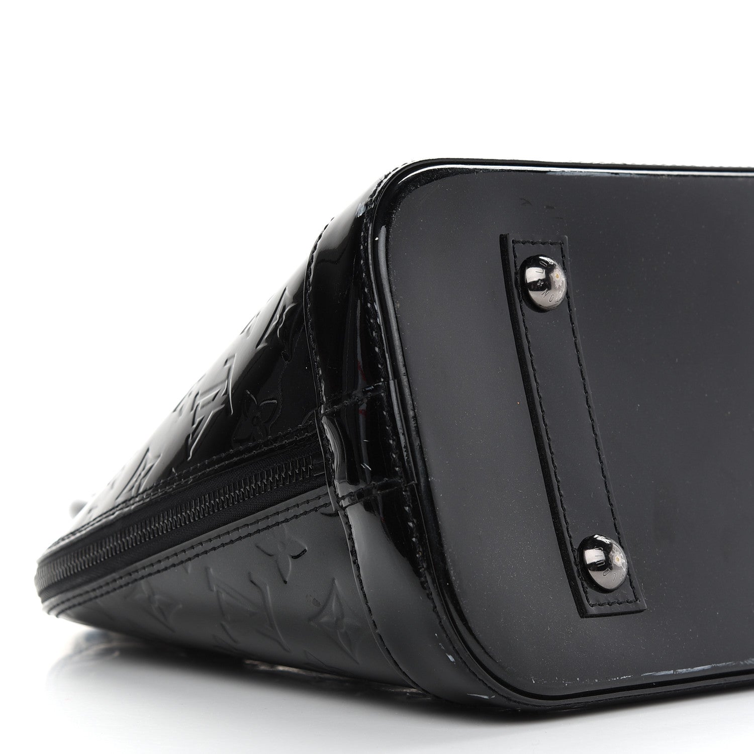Louis Vuitton Vernis Alma PM Noir Magnetique 7 of 9