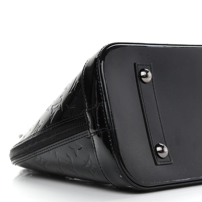 Louis Vuitton Vernis Alma PM Noir Magnetique 7 of 9