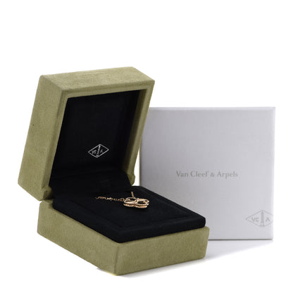 Van Cleef & Arpels 18K Yellow Gold Guilloche Vintage Alhambra Pendant Necklace 8 of 8