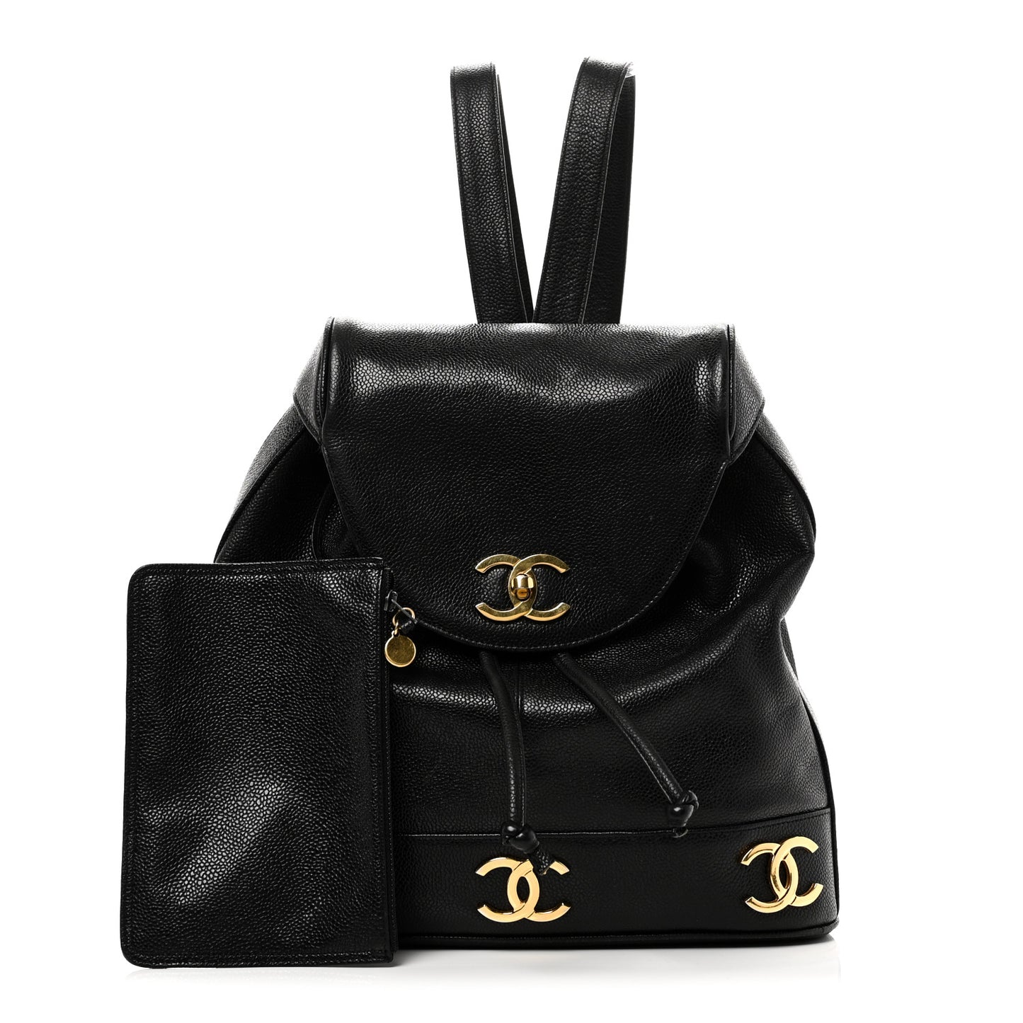 Caviar Triple CC Backpack Black